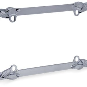 License Plate Frame, Chrome/Painted